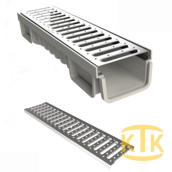 Paslanmaz/Galvaniz Kanal Izgarası 150x500x20 mm (PGI.1520-A)