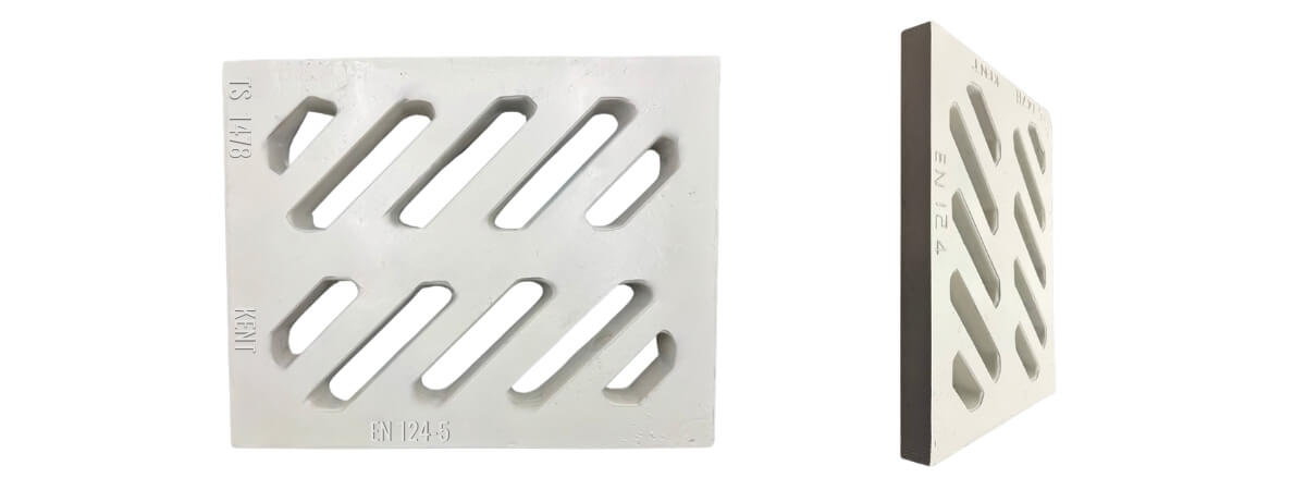 Kompozit Yağmur Suyu Izgara Takımı 400x500 mm - Kent Teknik Kimya