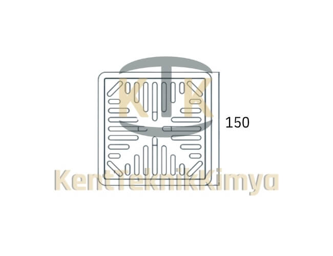 Kompozit Süzgeç 90x150 mm - Kent Teknik Kimya