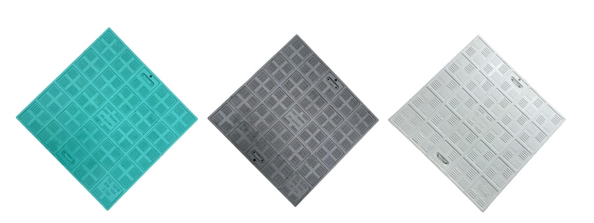 Kompozit Kare Rögar Kapağı Takımı 1000x1000 mm - Kent Teknik Kimya
