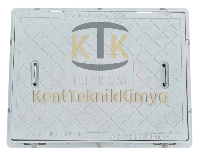 Kompozit Dikdörtgen Rögar Kapağı Takımı 600x800 mm - Kent Teknik Kimya