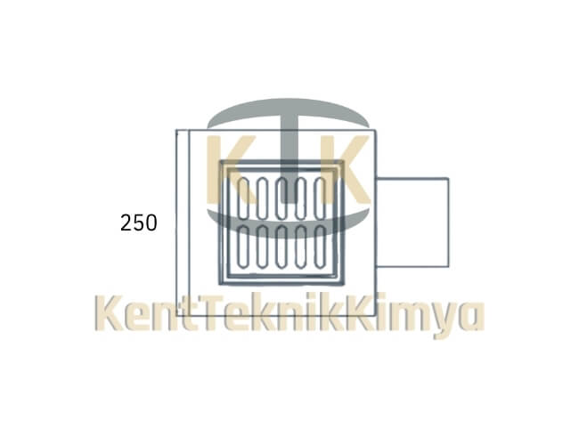 Kompozit Süzgeç 205x250 mm - Kent Teknik Kimya